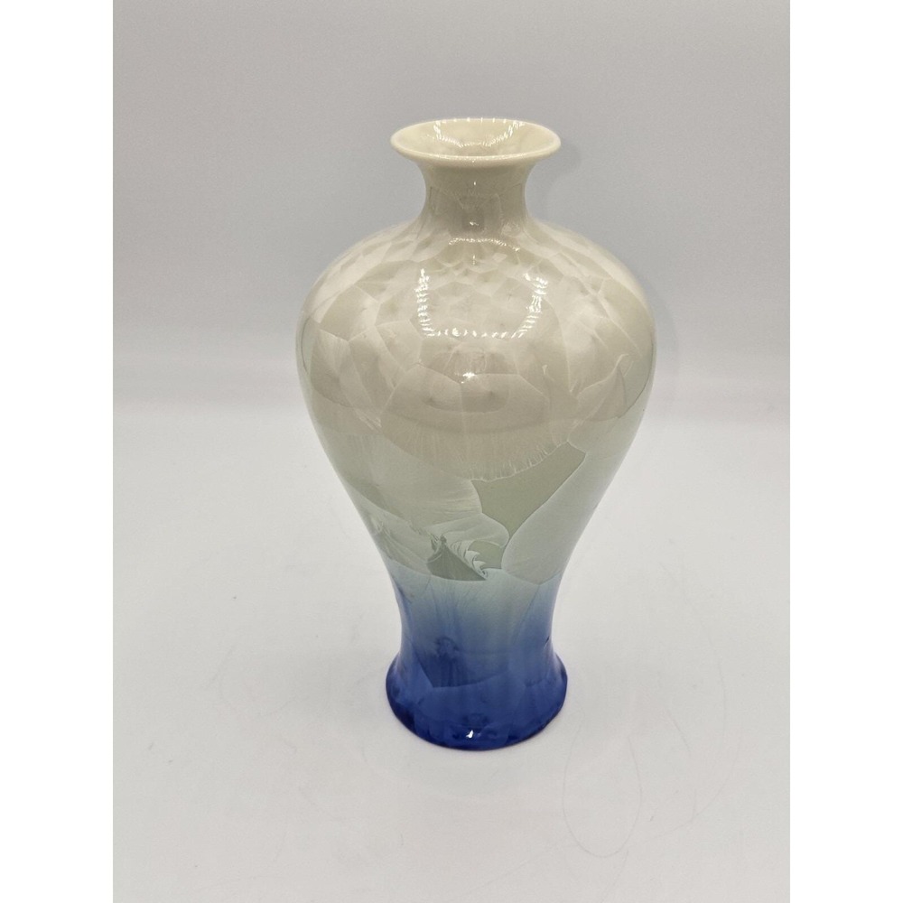 Shiwan 20th Century PROC 1970-1980‎ Chinese Porcelain Vase Iridescent 7.5"